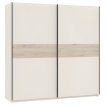 Interiax Kledingkast 'Bari' 2 Deuren | Cashmere/Artisan Eik | 204,5x200,2x60,3 cm miniatuur