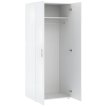 Interiax Kledingkast 'Verona' 2 Deuren | Wit | 179x74x51,9 cm miniatuur