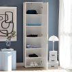 Interiax Kledingkast 'Padova' 1 Deur | Wit | 183,3x50,2x34,7 cm miniatuur