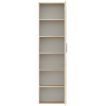 Interiax Kledingkast 'Padova' 1 Deur | Sonoma Eik | 183,3x50,2x34,7 cm miniatuur