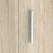 Interiax Kledingkast 'Padova' 1 Deur | Sonoma Eik | 183,3x50,2x34,7 cm miniatuur