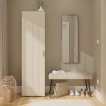 Interiax Kledingkast 'Padova' 1 Deur | Cashmere | 183,3x50,2x34,7 cm miniatuur