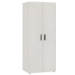 Interiax Kledingkast 'Vicenza' 2 Deuren | Cashmere | 179x74x51,9 cm miniatuur