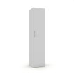 Interiax Storage Cabinet - Wardrobe 'Mila' - 1 Door & 4 Shelves | White | 180x40x42 cm thumbnail