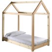 Peuterbed Huis 70x140 Naturel miniatuur
