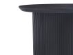 Interiax Table Basse 'Rayan' 50 cm Ronde Décor Brun Foncé miniature