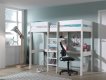 Lit Mezzanine Aliks - Blanc miniature
