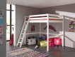 Lit Mezzanine Sophie 140x200 - Blanc miniature