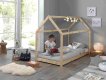 Lit Cabane 90x200 Naturel miniature