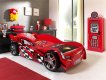 Night Speeder Autobed - Rood - Kinderbed miniatuur