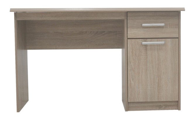 Interiax Desk Jaxx - Sonoma, 1 Slide 1 Door, MDF