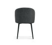 Interiax Dining Chair Livia Fabric Dark Grey thumbnail