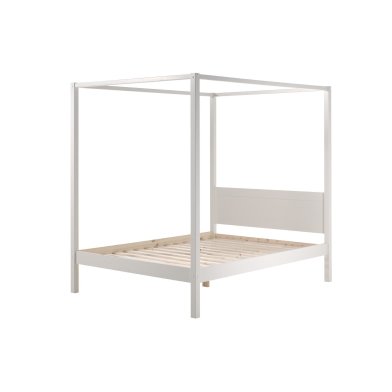 Canopy Bed Roos 140x200 - White
