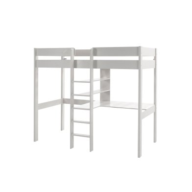 Lit Mezzanine Aliks - Blanc