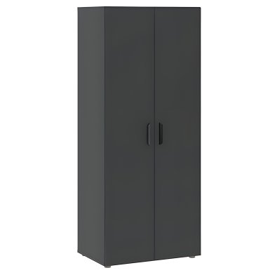 Interiax Armoire 'Verona' 2 Portes | Anthracite | 179x74x51,9 cm
