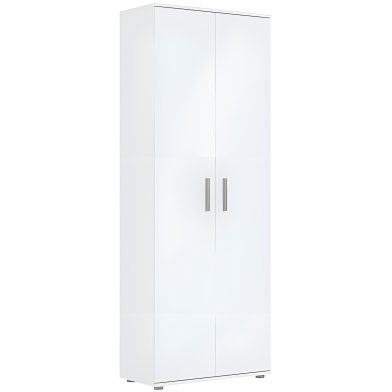 Interiax Armoire 'Padova' 2 Portes | Blanc | 184,7x69,2x35 cm