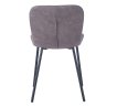 Interiax Chaise de salle à manger Jade PU Taupe miniature