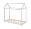 Lit Cabane 70x140 Blanc miniature