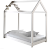 Lit Cabane 70x140 Blanc miniature