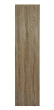 Interiax Storage Cabinet - Wardrobe 'Aurora' – 2 Doors & 4 Shelves | Sonoma Oak | 148x72x36 cm thumbnail
