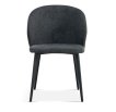 Interiax Dining Chair Livia Fabric Dark Grey thumbnail