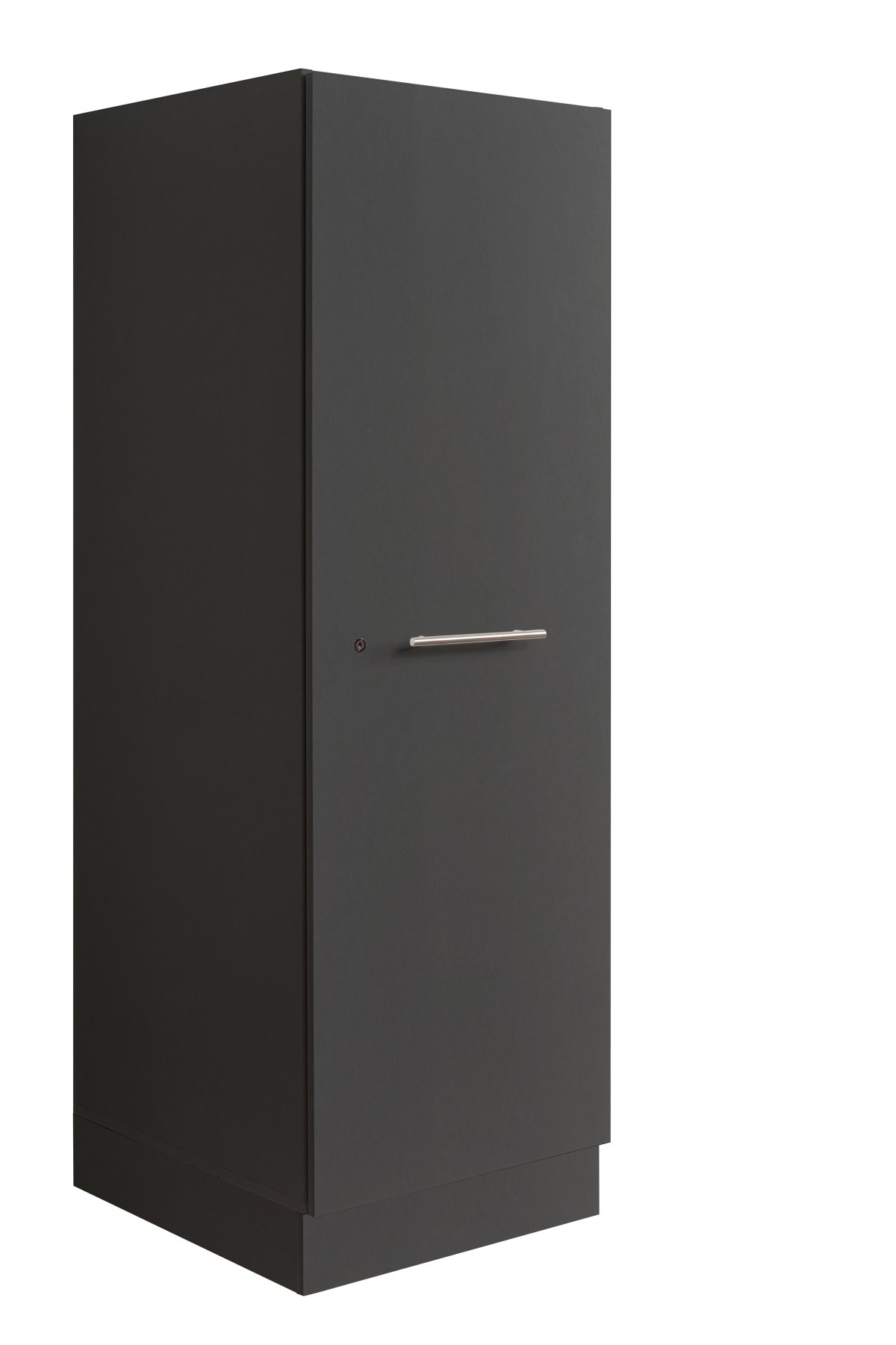 Interiax WASHWALL 'Mary' Washing Machine Storage Cabinet Anthracite - With 3 Shelves - 162x50x67.5 cm