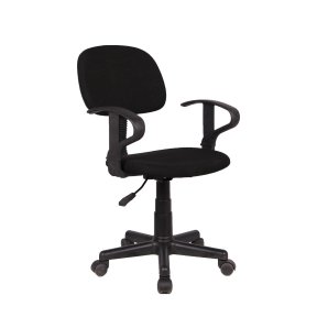 Office Chair 'Happy' PU Nylon Black