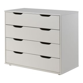 Commode 4 Tiroirs Mila - Blanc