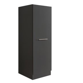 Interiax WASHWALL 'Mary' Armoire de rangement pour lave-linge Anthracite - avec 3 étagères - 162x50x67,5 cm