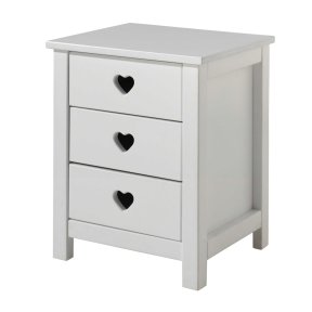 Table de Chevet Amori Blanc