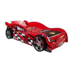 Night Speeder Car Bed - Red - Children's Bed