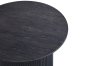 Interiax Table Basse 'Rayan' 50 cm Ronde Décor Brun Foncé miniature