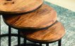 Interiax Side Table 'Finn' 3-Piece Mangolia thumbnail