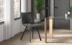 Interiax Dining Chair Lea Velvet Black thumbnail
