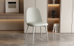 Interiax Chaise de salle à manger Fé Assise PP Coussin PU Vert miniature