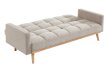 Interiax Canapé-lit 'Anna' Beige miniature