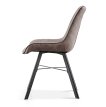 Interiax Chaise de salle à manger Ida Micro Fiber PU Gris miniature