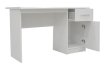 Interiax Bureau Jaxx - Wit, 1 Schuif 1 Deur, MDF miniatuur