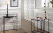 Interiax Table d'Appoint 'Noud' Métal miniature