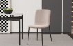 Interiax Dining Chair Mona Bouclé Beige thumbnail
