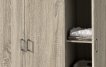 Wardrobe 'Ray' 3 Doors Sonoma (180x120x54cm) thumbnail
