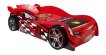 Night Speeder Autobed - Rood - Kinderbed miniatuur
