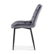 Interiax Dining Chair Lucy Velvet Taupe thumbnail