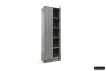 Storage Cabinet 'Ray' 2 Doors and 4 Shelves Grey Oak (180x60x40cm) thumbnail