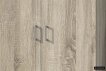 Storage Cabinet 'Ray' 2 Doors and 4 Shelves Sonoma (180x80x40cm) thumbnail