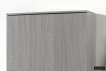 Storage Cabinet 'Ray' 2 Doors and 4 Shelves Grey Oak (180x80x40cm) thumbnail