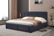 Interiax Jake bed - Grey Fabric -160x200 cm - Including Slatted Base thumbnail
