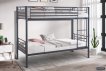 Interiax Ken Bunk Bed - Grey Metal - 90x200 cm - Splittable thumbnail