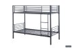 Interiax Ken Bunk Bed - Grey Metal - 90x200 cm - Splittable thumbnail