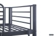 Interiax Ken Bunk Bed - Grey Metal - 90x200 cm - Splittable thumbnail